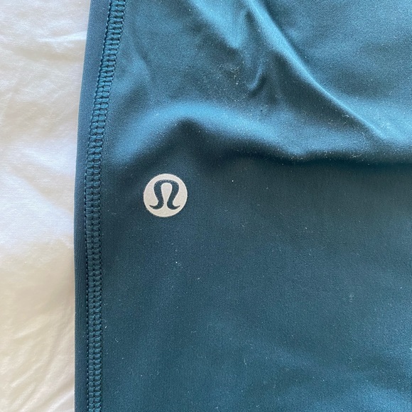 Teal Lululemon leggings - Picture 3 of 4